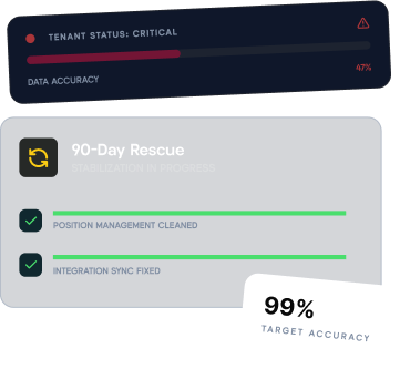 The 90-Day Workday Rescue timeline: diagnose, stabilize, transfer control